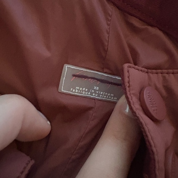 Free People Ski Rust Red Snow Pants - Picture 3 of 3